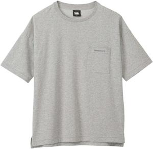 Футболка Canterbury RA32628 TOUGH S/S INLAY TEE с коротким рукавом и вставками, унисекс, темно-серый
