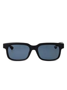 Солнцезащитные очки в прямоугольной оправе Montblanc, черный