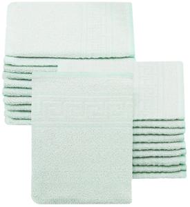 Перчатки для мойки набор 20 шт  Zollner, зеленый