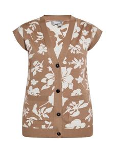 Свитер-жилет Usha, цвет taupe wollweiss