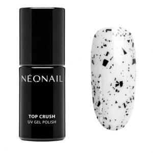 Мл NEONAIL Top Hybrid CRUSH BLACK GLOSS 7,2