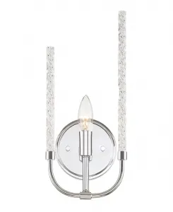 Настенный светильник Laretto с одним плафоном Designers Fountain, хром