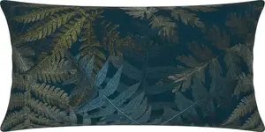 Чехол для подушки петролеум-бежевый 40x80 см Erwin Müller