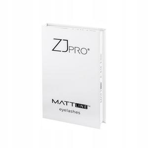 MATTline D РЕСНИЦЫ 0,10 12 мм ZJpro Зофья Ясиньска ZJ PRO Project Lashes