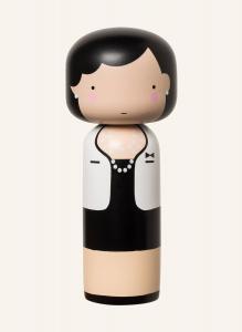 Декоративная фигурка Lucie Kaas COCO, высота 14,5 см, цвет schwarz/weiss/nude