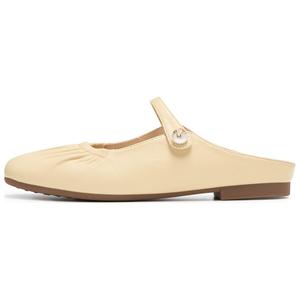 Мюли женские с закрытым носком женские Teenmix, желтый