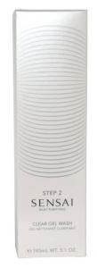 Шелковистый очищающий прозрачный гель для умывания 145 мл Kanebo Sensai