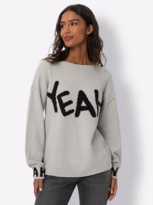 Heine Свитер светло-серого цвета