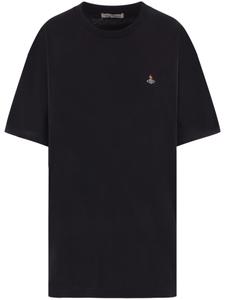 Vivienne Westwood футболка с вышивкой Orb, черный