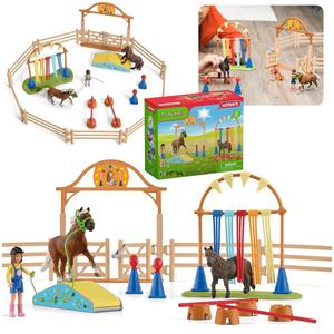 SLH42481 Тренировка по аджилити Schleich Farm World для пони