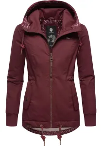Зимняя куртка Ragwear "ЮМ-Данка", с капюшоном, стильная зимняя уличная куртка с капюшоном, красный