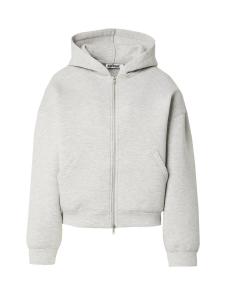 Худи с капюшоном на молнии WEEKDAY Scarlet, Grey