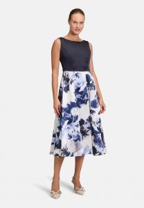 Платье Vera Mont MIT AUSGESTELLTEM, Patch Dark Blue Dark Blue/Blue