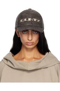 Rick Owens Drkshdw Бейсболка Gray Concordians