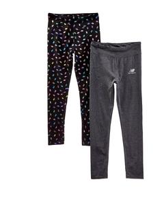 Комплект из 2 леггинсов New Balance, черный