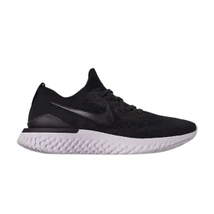 Кроссовки Nike Wmns Epic React Flyknit 2 'Black', черный