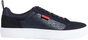 HUGO мужские современные теннисные кроссовки, Black