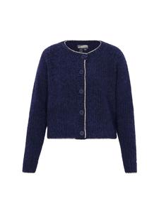 DreiMaster Женский кардиган темно-синего цвета