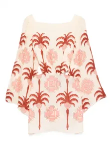 Платье мини After Wave Johanna Ortiz, нейтральный