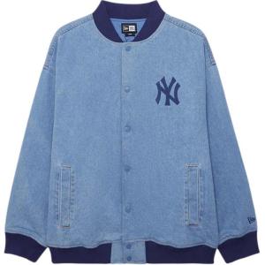 New Era Пуховик унисекс джинсово-синий, Denim Blue