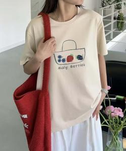 aimoha -select-/Повседневная футболка с принтом