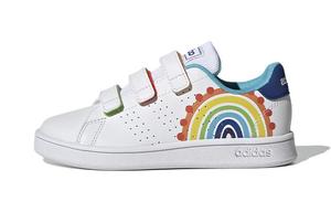 Кроссовки Adidas Advantage Court Hook & Loop J 'Rainbow'