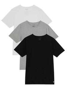 Рубашка Lyle & Scott, Mottled Grey/Black/White