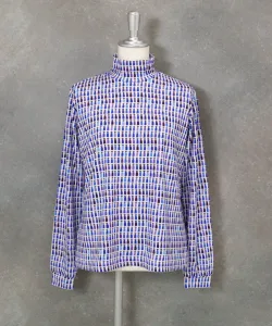 Красочный пуловер с высоким воротником Picco Studio Picone, цвет Blue(165)