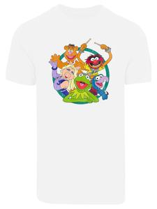 Футболка F4NT4STIC Disney Muppets Group Circle, белый