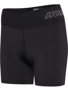 Короткие шорты Hmlte Fundamental Mw Tight Shorts черного цвета Hummel