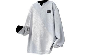 Футболка Unisex V-образный вырез Moderate Straight Fit ZIAREL, серый[removable logo]