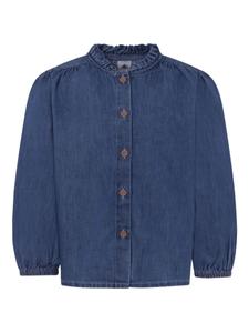 Джинсовая блузка Petit Bateau, синий