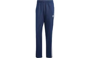 Классические мужские спортивные штаны Firebird Knit темно-синего цвета Adidas Originals, темно-синий