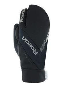 Roeckl Перчатки из софтшелла черного цвета