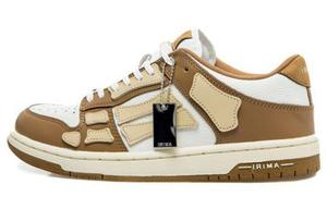 Кроссовки Amiri Skel Top Low, коричневый / белый