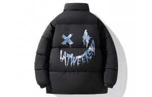 Стеганая куртка унисекс La'T.Weekend, черный