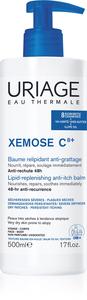 Липидовосстанавливающий бальзам Xemose C8+ против зуда, успокаивающий бальзам для сухой и склонной к экземе кожи Uriage, 500 мл