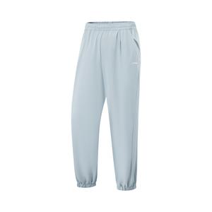 LINING Фитнес серия вязаные спортивные штаны Women's Mist Blue