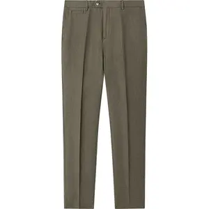 Брюки-чиносы из льна Hackett HM2100097, зеленый