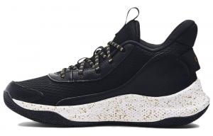 Баскетбольные кроссовки Curry 3 мужские, среднего размера, черные Under Armour