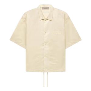 Рубашка Fear of God Essentials FW22 Ss Nylon Shirt 'Egg Shell'