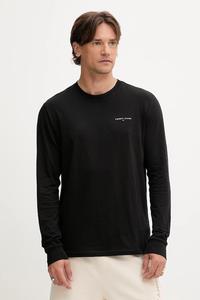 Хлопковая водолазка Tommy Jeans, черный