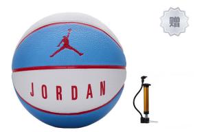 Jordan Искусственная кожа баскетбольный мяч white, university blue, university red размер 7 мяч для тренировок unisex