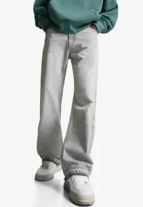 Джинсы прямого кроя Bershka, Grey