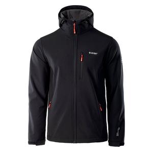 Спортивная куртка HI-TEC Caen softshell, черный