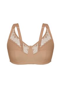 Мягкий бюстгальтер эффектный жаккард Sassa, цвет comfort skin