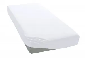 Простыня Estella "простыня из тонкого трикотажа", эластичная по всему периметру 180-200х200 см, 1 шт., белый