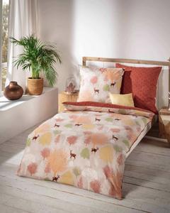 Постельное белье Kaeppel Biber Осень Терра 135х200 см+80х80 см