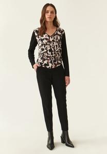 Топ с длинными рукавами DANEKA TATUUM, черный