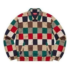 Куртка patchwork harrington jacket 'multi-color' Supreme, мультиколор